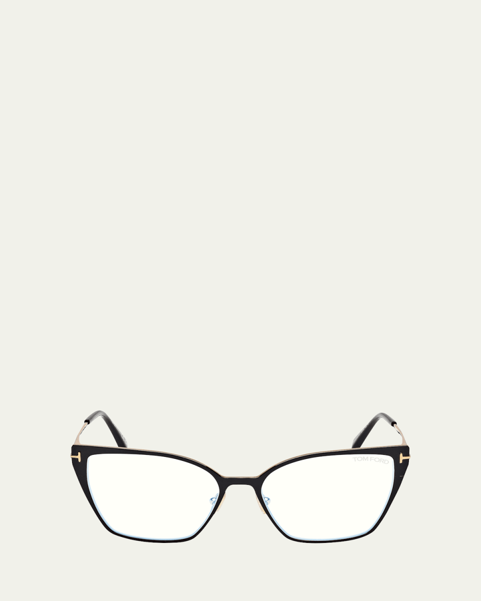 Butterfly Blue Block Optical Frames